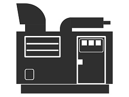 ДЭС (ДГУ) АРГУС АД150-Т400 изготовлены с двигателем 6RT80-176DE в Рязани от российского производителя АО «Электроагрегат», в кожухе  Дизель-генераторы АРГУС АД150-Т400 с двигателем 6RT80-176DE в кожухе (под капотом) в Рязани от российского производителя